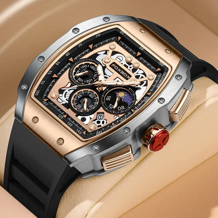 Nouvelle montre de sport 2026 pour homme, montre de luxe de marque supérieure, montre-bracelet chron