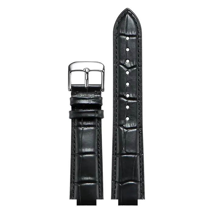 Bracelet de montre convexe en cuir véritable pour l-ouis Vuitton LV tambour Q1121 Q114k Bracelet de