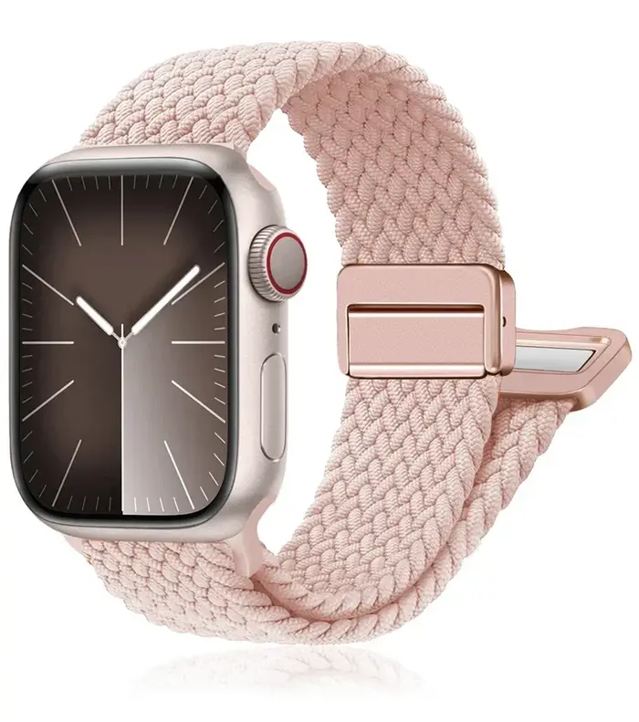 Bracelet tressé pour Bracelets de montre Apple 40 mm 44mm 46mm 42mm 49mm 45mm 41mm 38mm