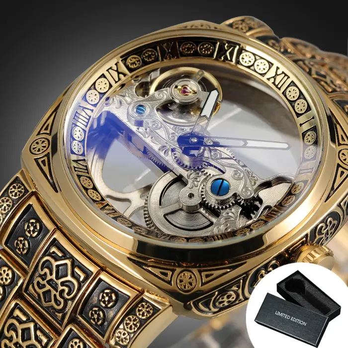 Forsining – montre mécanique automatique pour hommes
