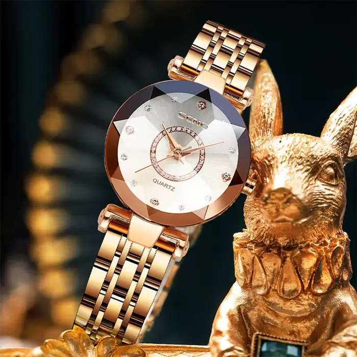 Montres à quartz pour femmes, marque de luxe, mode féminine, livraison directe