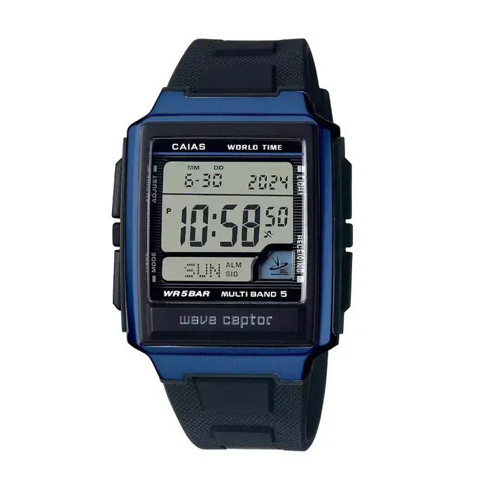 Montre G-SHOSU 2100 pour homme, montre de sport numérique : heure mondiale, double affichage LED, ch