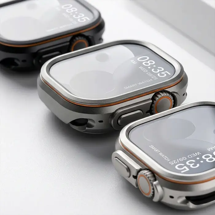 Coque en métal + PC pour Apple Watch Ultra 3/2/1 49mm