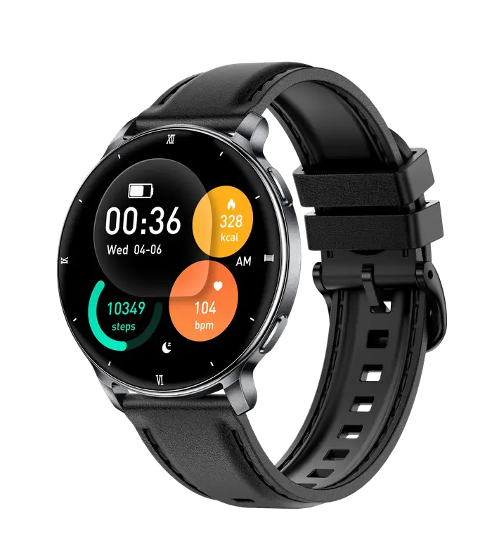 Nouvelle montre connectée Bluetooth 2026 avec écran AMOLED 1,32 pouces, étanche et ultra-fine, pour 