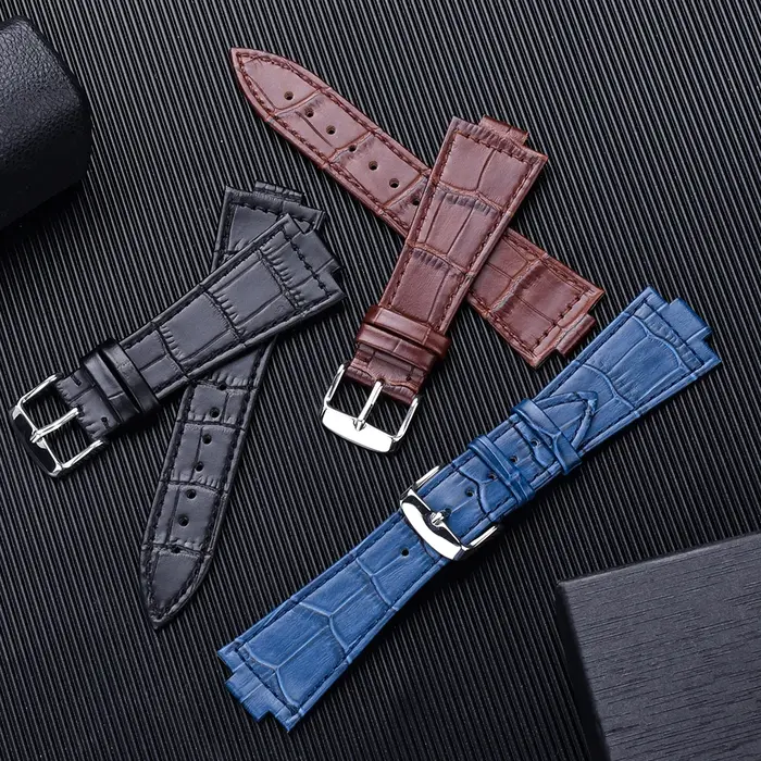 Bracelet en cuir de vache de 12 mm pour Tissot PRX Series Strap T137.407 T137.410