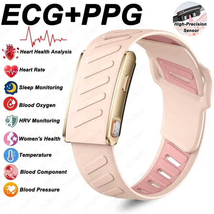 Nouvelle Montre Connectée ECG Santé 2026 pour Hommes et Femmes : Analyse de la Composition Sanguine,