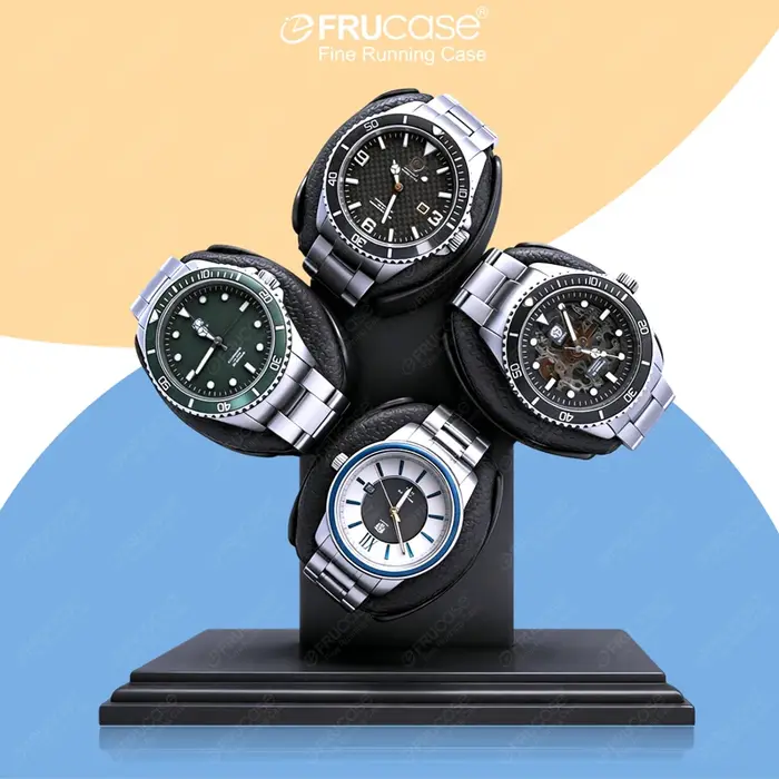 FRUCASE 4 remontoir de montre pour montres automatiques boîte de montre remontoir automatique utiliser un câble USB