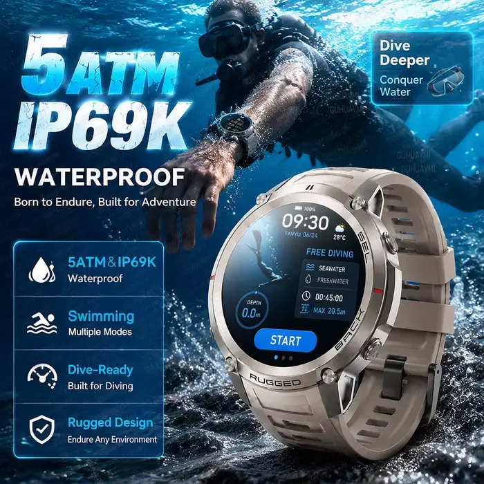 Montre connectée GPS intégrée