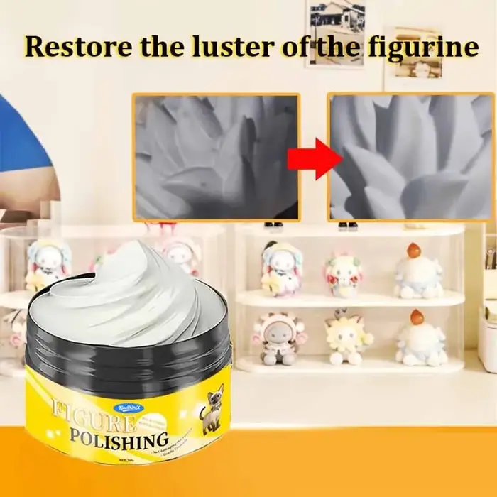 Composé de polissage pour figurines et montres – Restaure rapidement la brillance