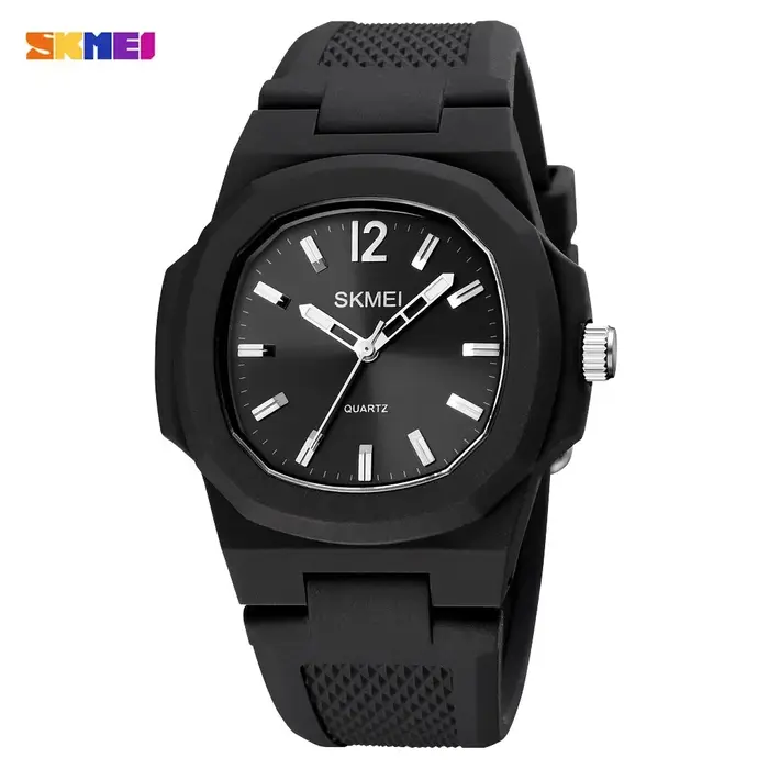 Montre à quartz étanche décontractée pour hommes et femmes