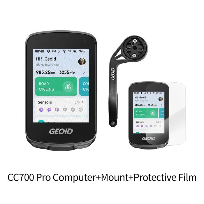 GEOID CC700 Pro ordinateur de vélo GPS 2.8 pouces écran tactile compteur de vitesse