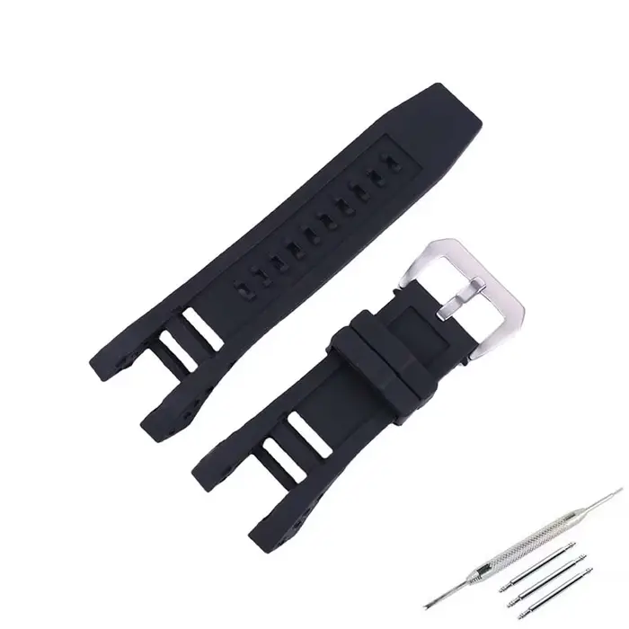 Accessoires de boucle de bracelet de montre en caoutchouc pour hommes, compatibles avec INVICTA 34mm