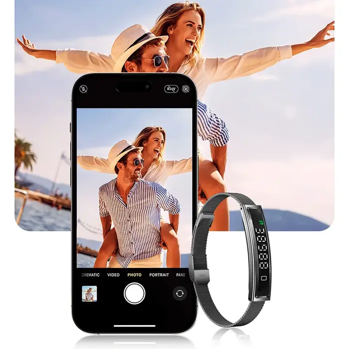 Nouveau Bracelet intelligent de santé hommes femmes Fitness bande de sport Test de stress moniteur HRV podomètre étanche montre intelligente pour Android iOS