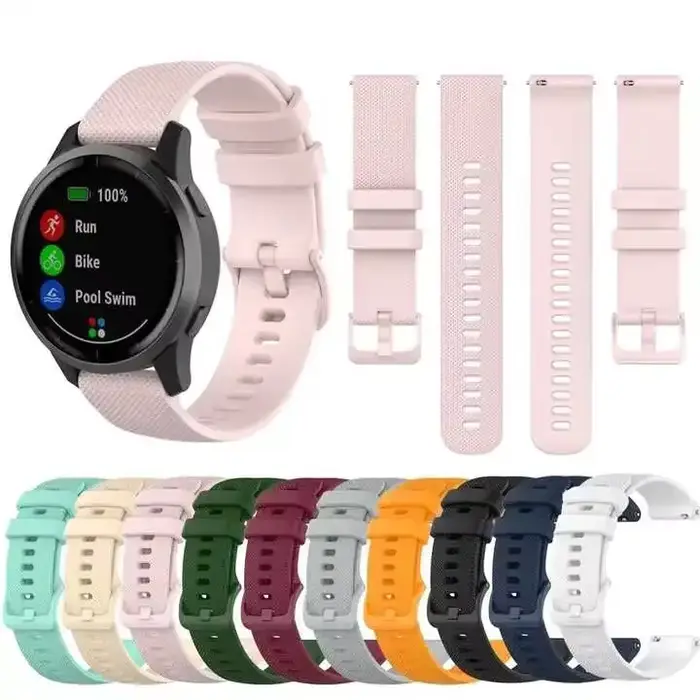Bracelet de montre en silicone d'origine pour Garmin