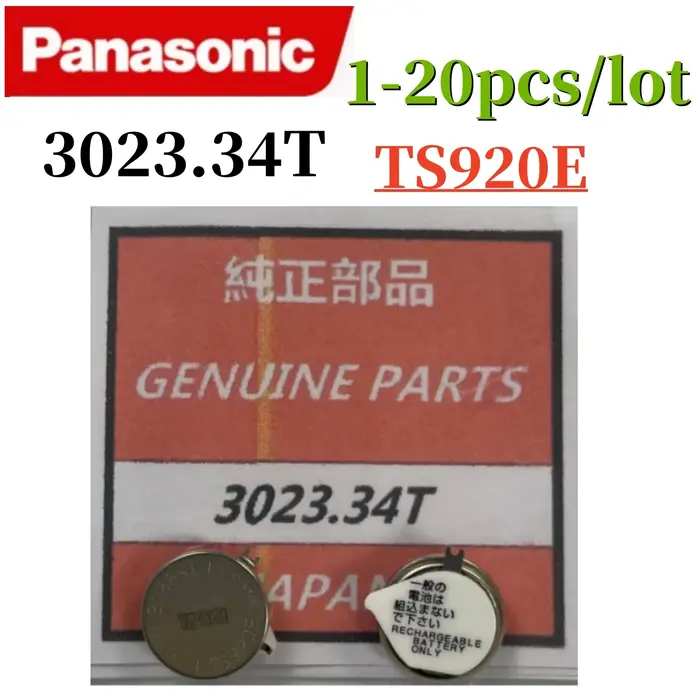 Panasonic – batterie Rechargeable originale mt920 MT920 3023.34T TS920E 3023-34T TS920 3023 34T ts92