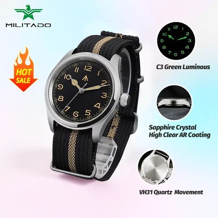 Militado ML08 montres de luxe homme VH31