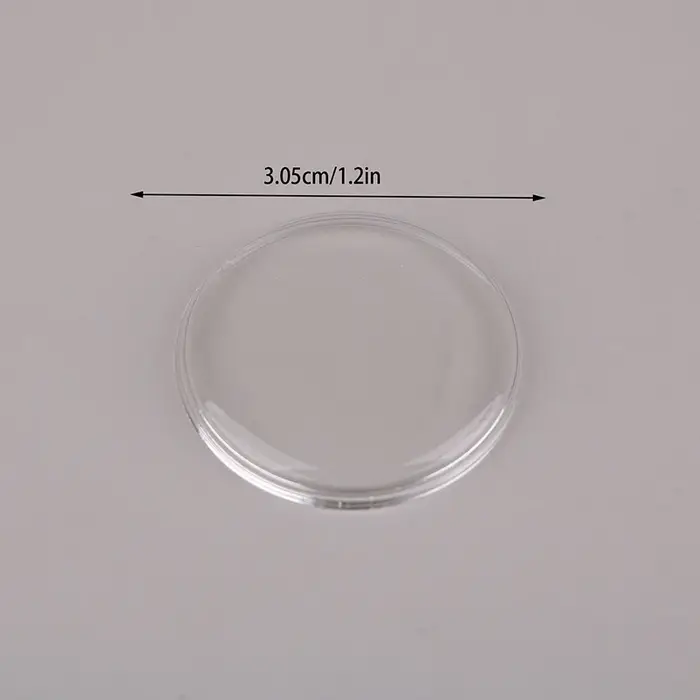 Offre spéciale 1 pièces 29.7-31.6mm Type de graisse vieille montre Vintage acrylique cristal montre 
