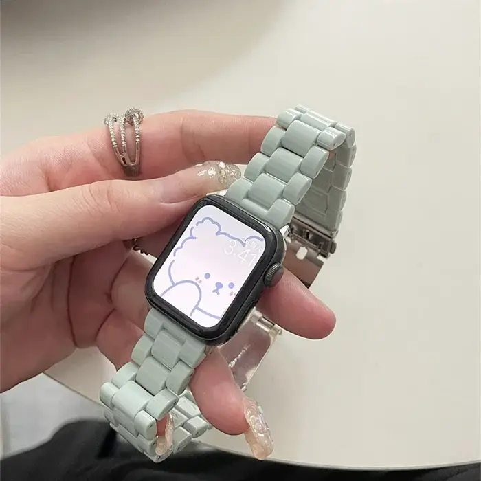 Bracelet bonbon pour apple watch 10 bandes 42MM/46MM ultra 3 49mm 44mm 40mm 41mm 45mm lien femmes br