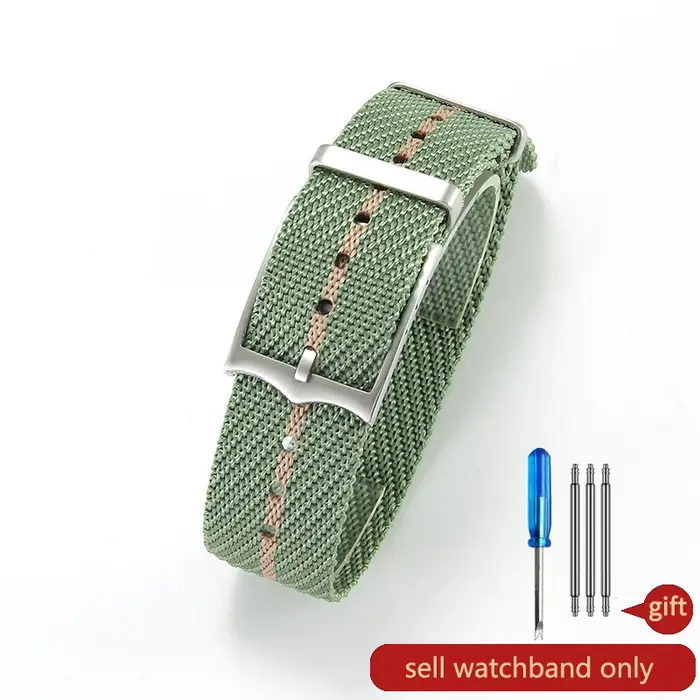 Bracelet de montre en Nylon pour Tudor Blue Bay