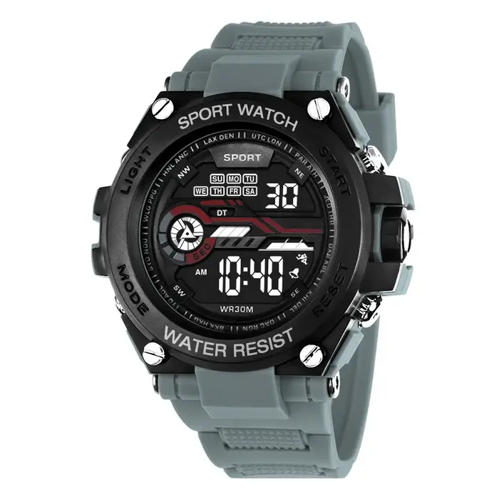 Nouvelle montre électronique de sport pour homme