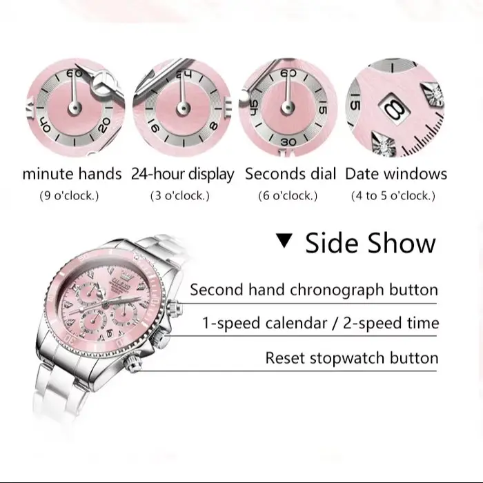 OLEVS 5632 montre de luxe pour femmes