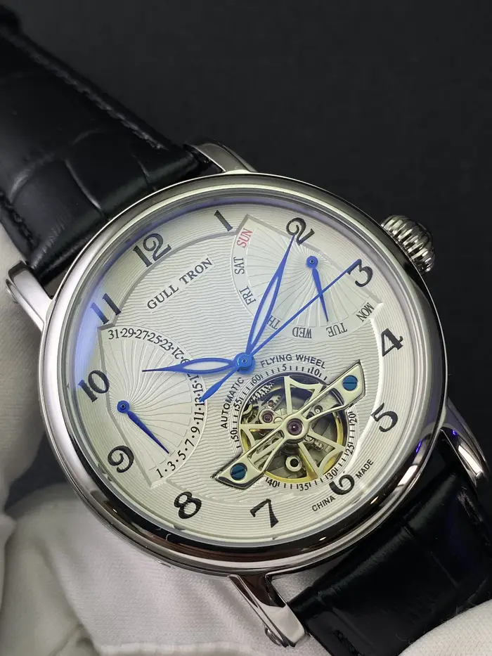 Montre mécanique automatique de luxe pour homme GULL TRON