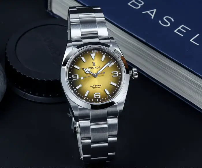 Cronos montres de luxe pour hommes 36mm explorer la série d'escalade montre de Sport pour Couples NH35 PT5000