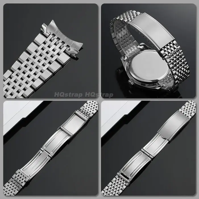 Bracelet de montre Jubilee en acier inoxydable de qualité supérieure