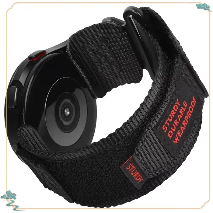 Bracelet en Nylon Camouflage 22mm 20mm, pour Samsung Galaxy Watch 7 6 5 4 40/44mm 6 Classic 43 47mm,