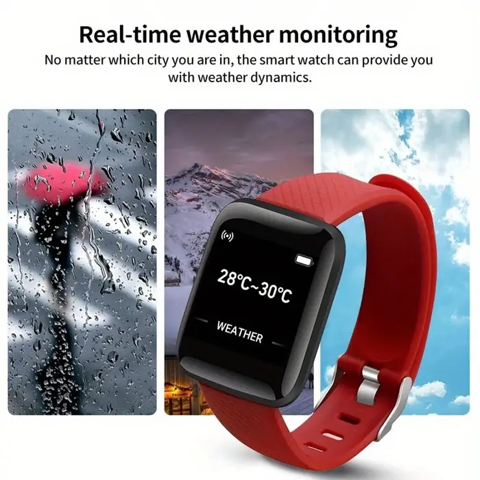 2024 nouveau pour montre intelligente multifonction enfant hommes femme Message rappeler contrôle de la musique Sport étape Calories 116 Smartwatch réveil