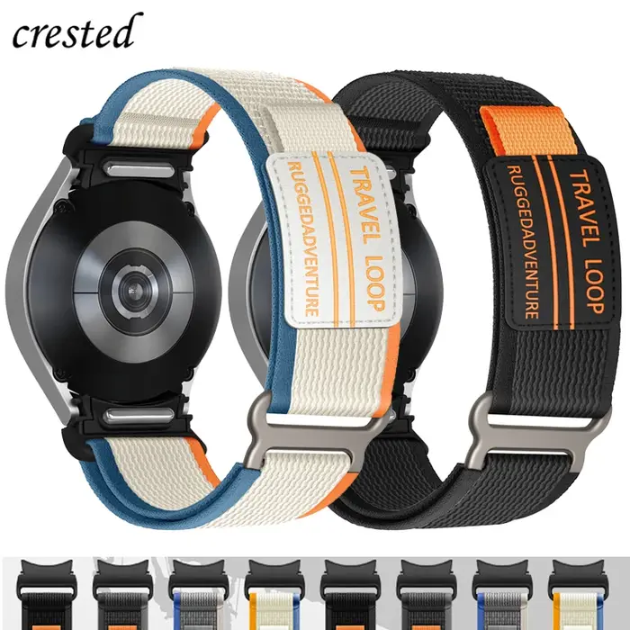 Bracelet sans espaces pour Samsung Galaxy watch 7 6 4 5 FE 40mm 44mm/5 Pro 45mm