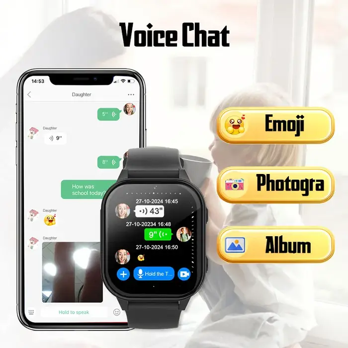 Montre connectée 4G pour enfant, SOS, GPS, WiFi, montre-bracelet, Whatsapp, KT19Pro MAX, Android 8.1