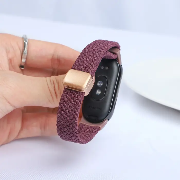 Bracelet tressé magnétique pour Xiaomi Mi Band 10