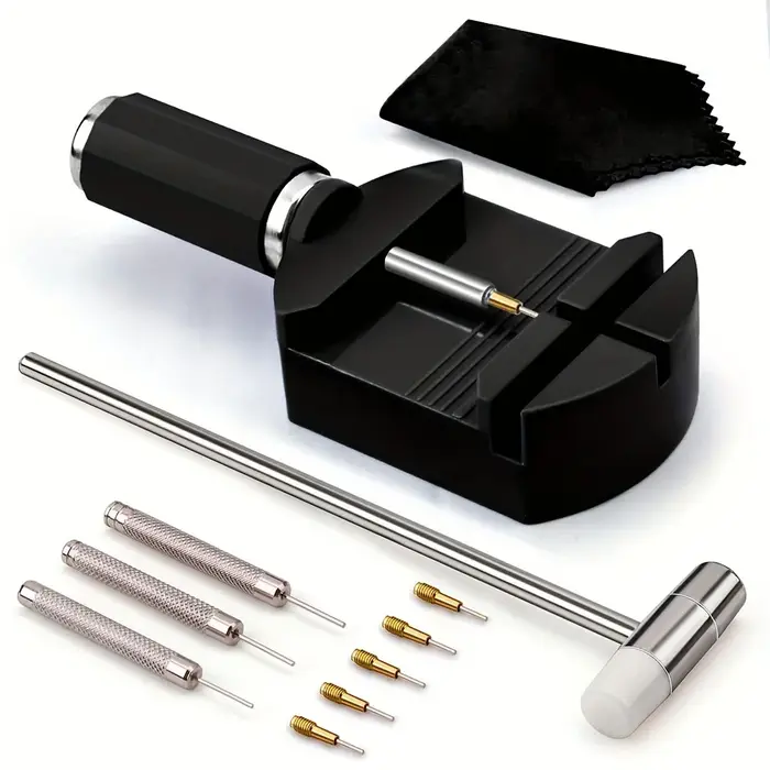Kit d'outils de retrait de maillons de montre 11 pièces