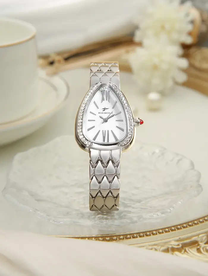 Montre rétro française pour femmes, montre à quartz en forme de serpent, élégante et tendance, adapt