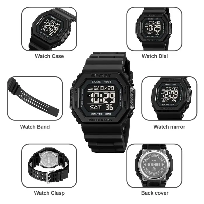 Montre pour homme SKMEI 1988 Chrono