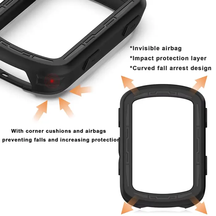 Juste de protection solaire et 3 films en verre pour Garmin Edge 540