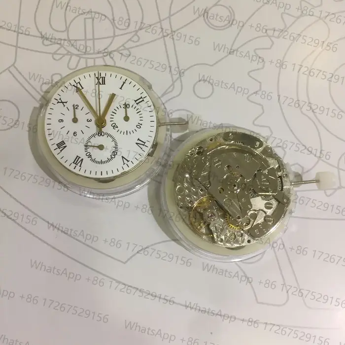 Mouvement de montre automatique mécanique 28800 bph
