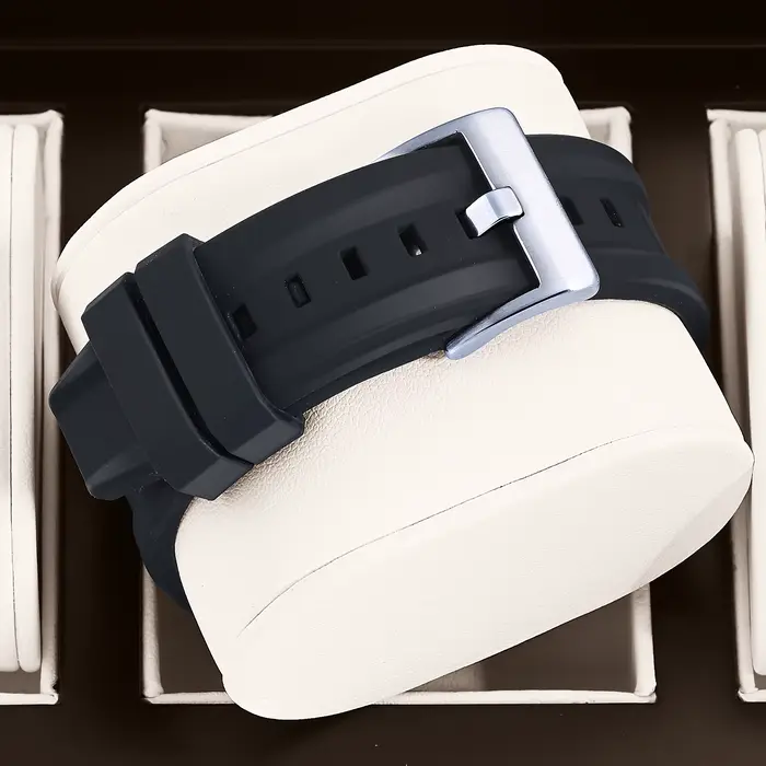 Yalalusi Montre de sport décontractée pour hommes avec grand cadran et mouvement à quartz résistant à l'eau Reloj Hombre
