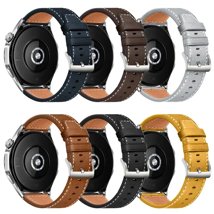 Bracelet de montre en cuir GPS