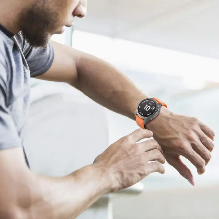 Bracelet de montre sport 26/22 mm pour Garmin Fenix 8 E 6X GPS 6 5X 5 7X 7/Epix Pro/Tactix 8/MARQ/instinct 2X Solar Quickfit en caoutchouc
