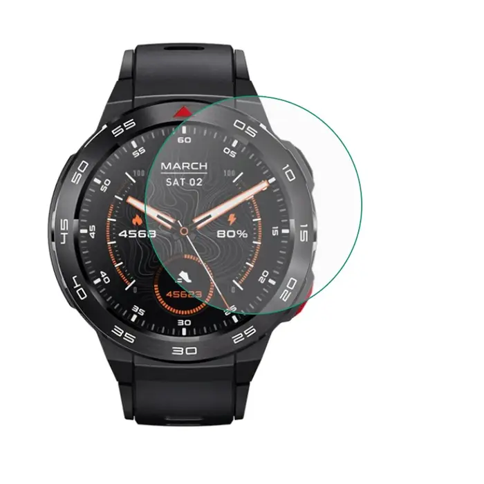 Film de protection transparent en verre dur pour montre intelligente, couvercle de protection d'écra