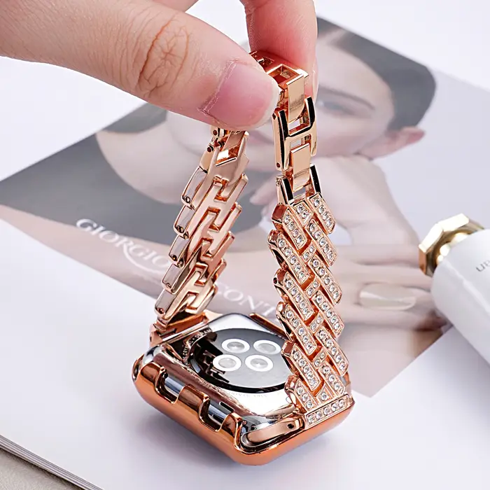Bracelet en métal pour Apple Watch Ultra 2 49mm 45mm 44 42mm 38 40 41mm