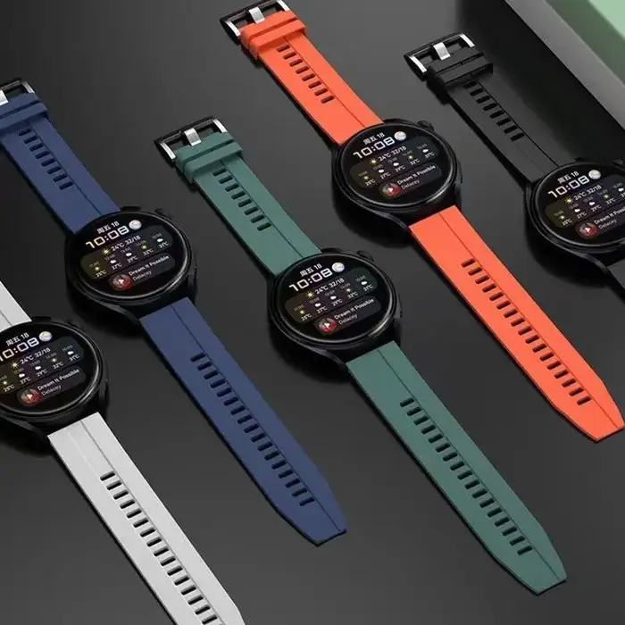Bracelet de montre en Silicone