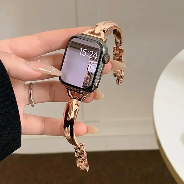 Bracelet pour Apple Watch Ultra 10 9 8 7 6 SE 5 bracelets métalliques pour IWatch série 46mm 41 49mm 40 38 42mm 44 45