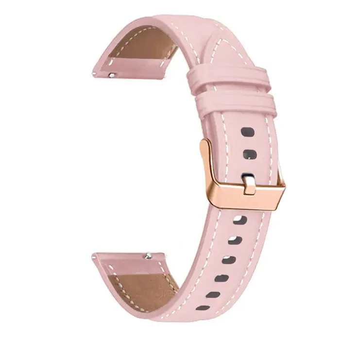 Bracelet de montre intelligente en cuir pour Garmin Venu 3S