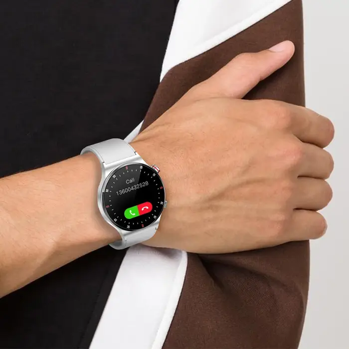 2025 nouvelle montre intelligente NFC hommes AMOLED 390*390 HD écran GPS sport fréquence cardiaque Bluetooth appel homme d'affaires montre intelligente pour Android