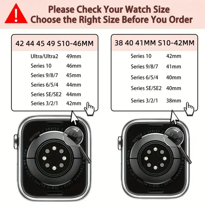 Nouveau bracelet En Mer Bleu Nuit Single Tour pour Apple Watch Ultra 1-3 Series 10 9 8 7 6 5 4