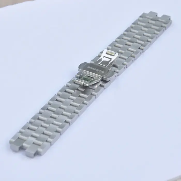 22MM acier inoxydable papillon boucle Bracelet