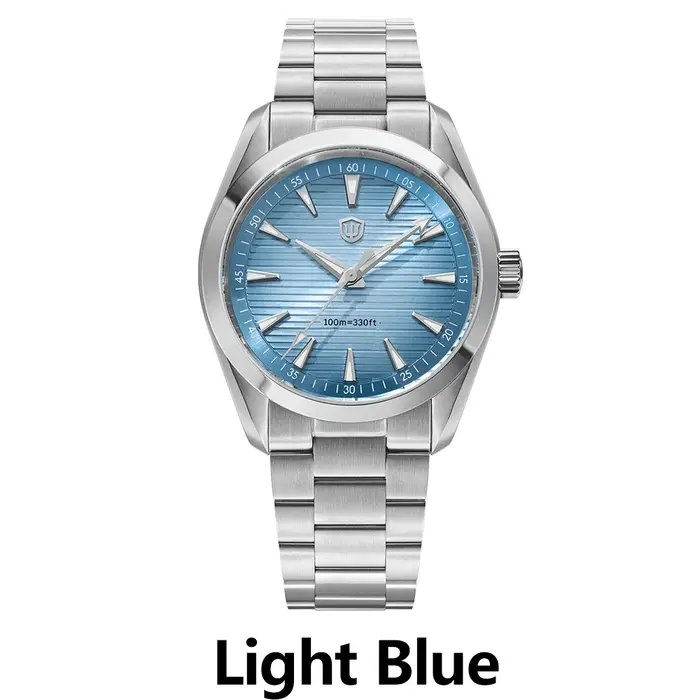 Watchdives WD0006 montre Vintage VH31 balayage deuxième mouvement dôme saphir cristal lumineux 10Bar étanche 38mm montres à Quartz
